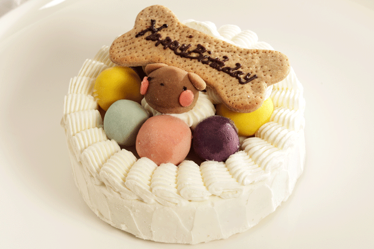ケーキ、ハッピーミート【お肉のケーキ】の写真